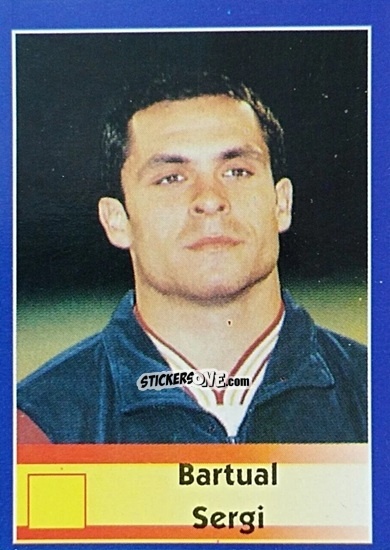 Cromo Bartual Sergi - Mundial Francia 1998 n. 210 - Navarrete
