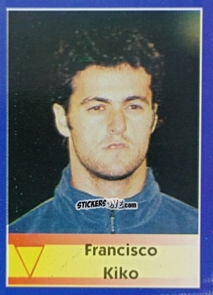 Sticker Francisco Kiko - Mundial Francia 1998 n. 217 - Navarrete