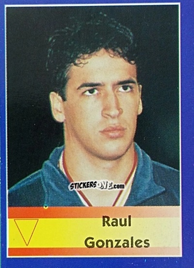 Sticker Raul González - Mundial Francia 1998 n. 220 - Navarrete