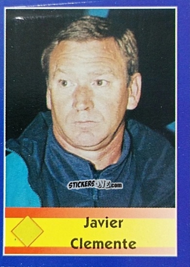 Figurina Javier Clemente - Mundial Francia 1998 n. 221 - Navarrete