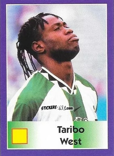 Figurina Taribo West - Mundial Francia 1998 n. 226 - Navarrete