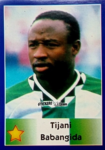 Figurina Tijani Babangida - Mundial Francia 1998 n. 229 - Navarrete