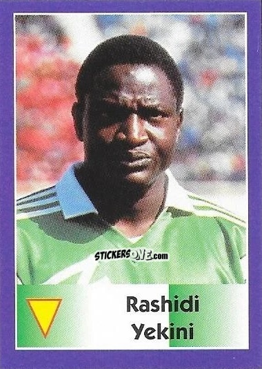 Sticker Rashidi Yekini - Mundial Francia 1998 n. 236 - Navarrete