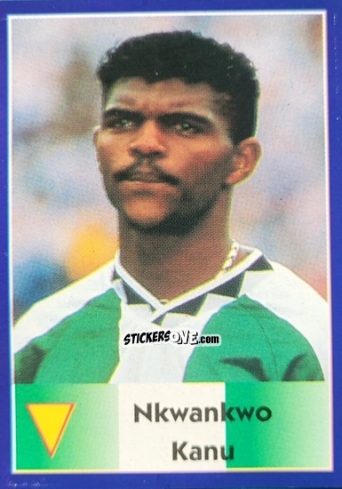 Figurina Nkwankwo Kanu - Mundial Francia 1998 n. 237 - Navarrete