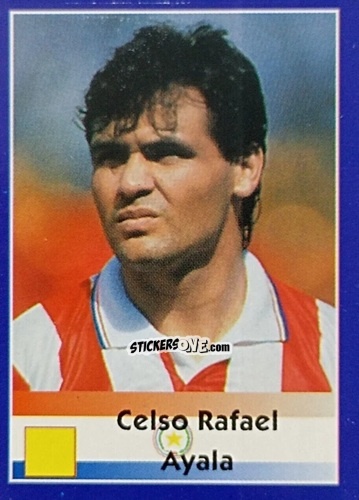 Sticker Celso Rafael Ayala - Mundial Francia 1998 n. 241 - Navarrete