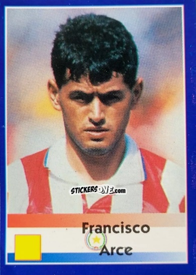 Sticker Francisco Arce - Mundial Francia 1998 n. 243 - Navarrete