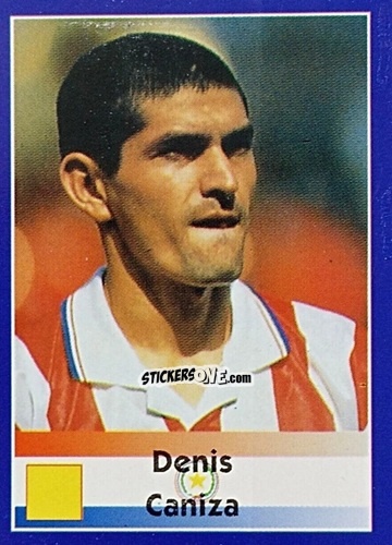 Sticker Denis Caniza - Mundial Francia 1998 n. 246 - Navarrete