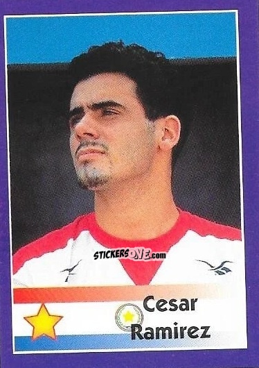 Figurina Jose Cardozo - Mundial Francia 1998 n. 251 - Navarrete