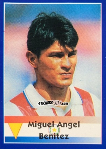 Sticker Miguel Angel Benitez - Mundial Francia 1998 n. 252 - Navarrete