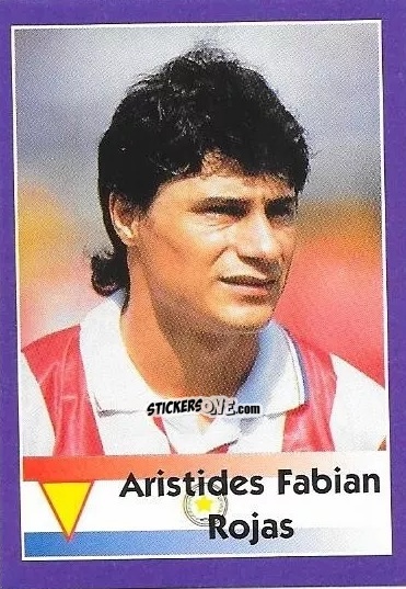 Sticker Aristides Fabian Rojas - Mundial Francia 1998 n. 254 - Navarrete