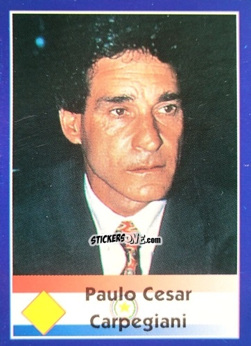 Sticker Paulo Cesar Carpegiani - Mundial Francia 1998 n. 255 - Navarrete