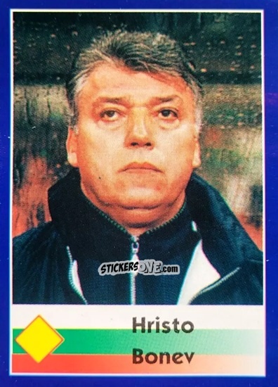 Sticker Hristo Bonev - Mundial Francia 1998 n. 256 - Navarrete