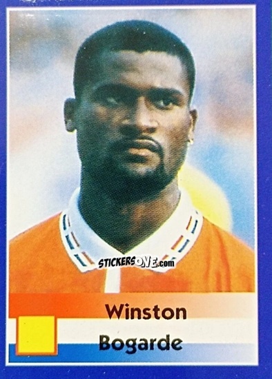 Sticker Winston Bogarde - Mundial Francia 1998 n. 273 - Navarrete