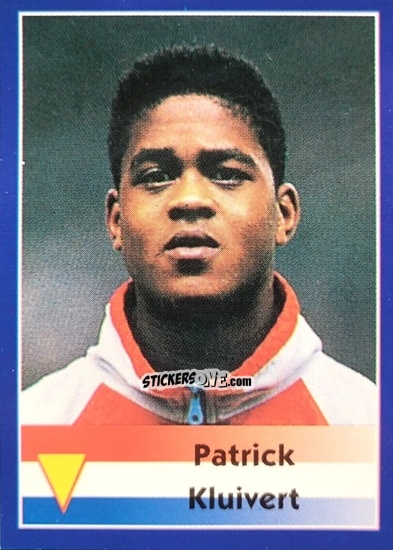 Sticker Patrick Kluivert - Mundial Francia 1998 n. 286 - Navarrete