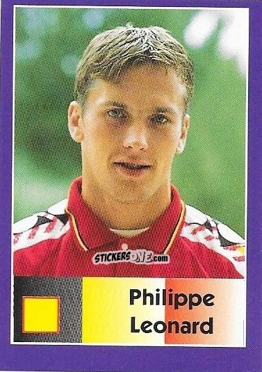 Cromo Leonard Philippe - Mundial Francia 1998 n. 291 - Navarrete