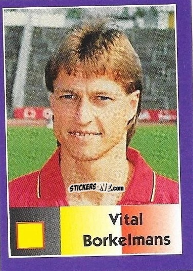 Figurina Vital Borkelmans - Mundial Francia 1998 n. 292 - Navarrete
