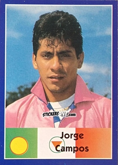 Sticker Jorge Campos - Mundial Francia 1998 n. 306 - Navarrete