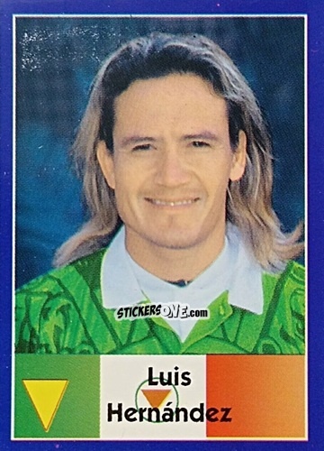 Sticker Luis Hernandez - Mundial Francia 1998 n. 316 - Navarrete