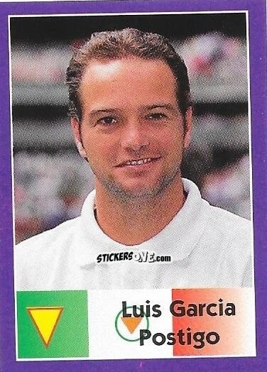 Figurina Luis Garcia Postigo - Mundial Francia 1998 n. 318 - Navarrete