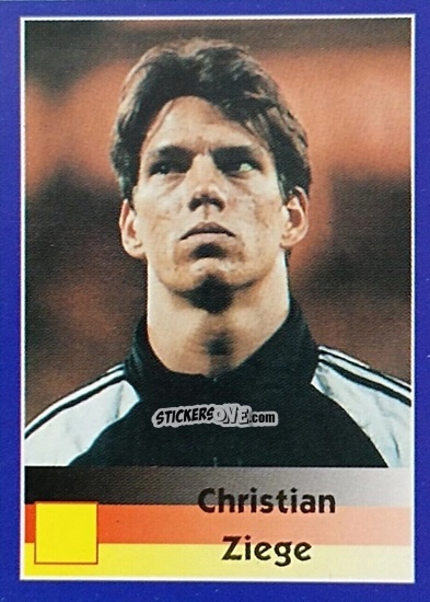 Sticker Christian Ziege - Mundial Francia 1998 n. 343 - Navarrete