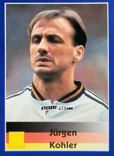 Sticker Jürgen Kohler - Mundial Francia 1998 n. 344 - Navarrete