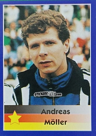Figurina Andreas Möller - Mundial Francia 1998 n. 347 - Navarrete