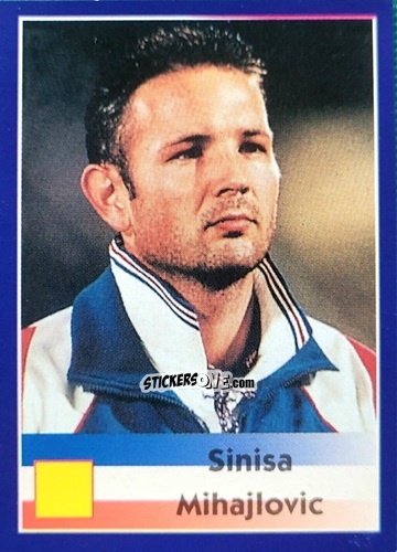 Sticker Sinisa Mihajlovic - Mundial Francia 1998 n. 375 - Navarrete