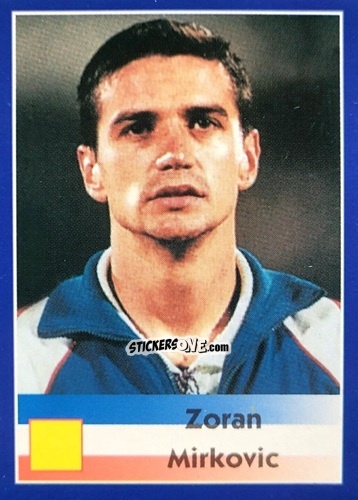 Sticker Zoran Mirkovic - Mundial Francia 1998 n. 376 - Navarrete