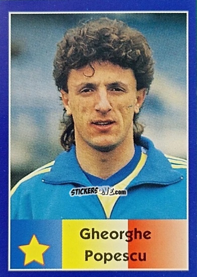 Figurina Gheorghe Popescu - Mundial Francia 1998 n. 415 - Navarrete