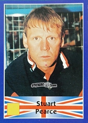 Sticker Stuart Pearce - Mundial Francia 1998 n. 425 - Navarrete