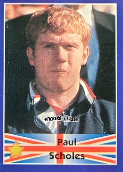 Sticker Paul Scholes - Mundial Francia 1998 n. 429 - Navarrete