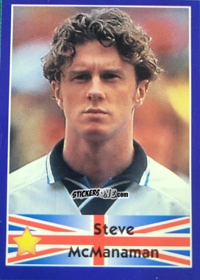 Sticker Steve McManaman - Mundial Francia 1998 n. 430 - Navarrete