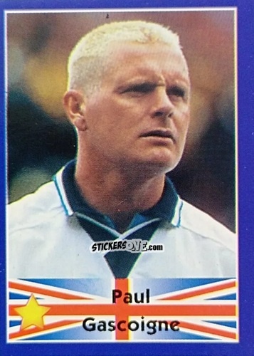 Sticker Paul Gascoigne - Mundial Francia 1998 n. 431 - Navarrete
