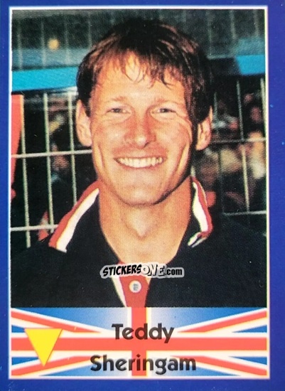 Sticker Teddy Sheringam - Mundial Francia 1998 n. 434 - Navarrete