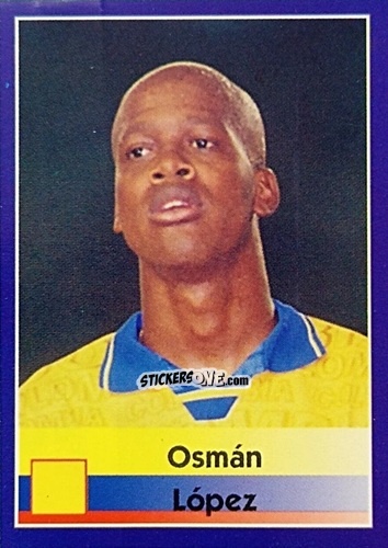 Cromo Osman Lopez - Mundial Francia 1998 n. 446 - Navarrete