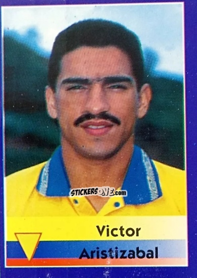 Sticker Victor Aristizabal - Mundial Francia 1998 n. 449 - Navarrete