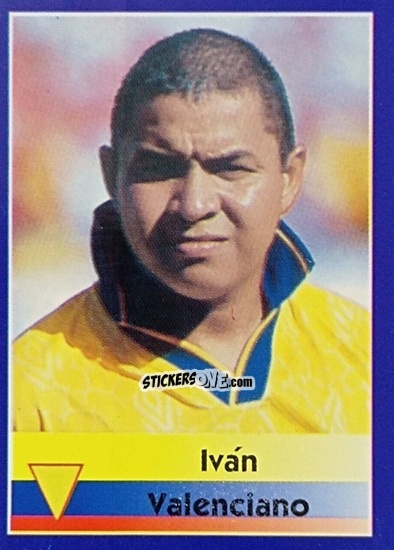 Cromo Ivan Valenciano - Mundial Francia 1998 n. 450 - Navarrete
