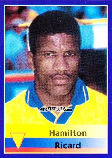 Cromo Hamilton Ricard - Mundial Francia 1998 n. 452 - Navarrete