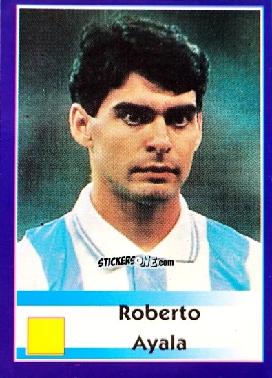 Sticker Roberto Ayala - Mundial Francia 1998 n. 474 - Navarrete