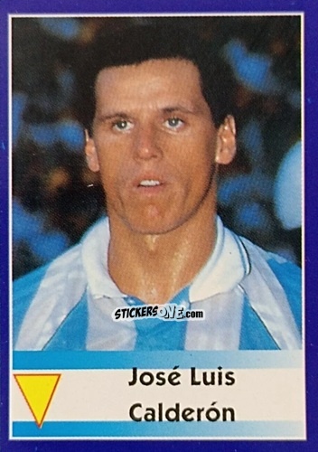 Sticker Jose Luis Calderon - Mundial Francia 1998 n. 480 - Navarrete