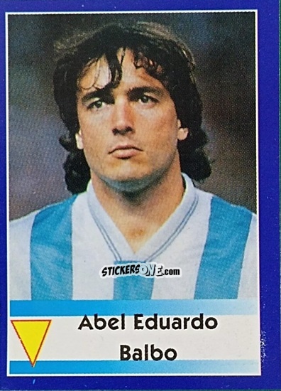 Cromo Abel Eduardo Balbo - Mundial Francia 1998 n. 481 - Navarrete