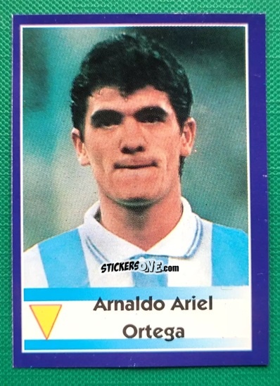 Sticker Arnaldo Ariel Ortega - Mundial Francia 1998 n. 483 - Navarrete