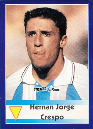 Sticker Hernan Jorge Crespo - Mundial Francia 1998 n. 484 - Navarrete