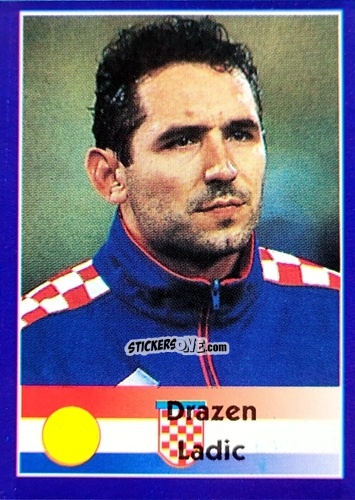 Sticker Drazen Ladic - Mundial Francia 1998 n. 503 - Navarrete