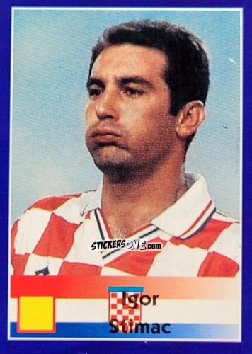 Sticker Igor Stimac - Mundial Francia 1998 n. 507 - Navarrete