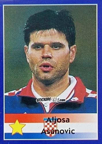 Figurina Aljosa Asanovic - Mundial Francia 1998 n. 510 - Navarrete