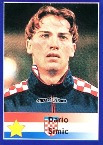 Sticker Dario Simic - Mundial Francia 1998 n. 513 - Navarrete