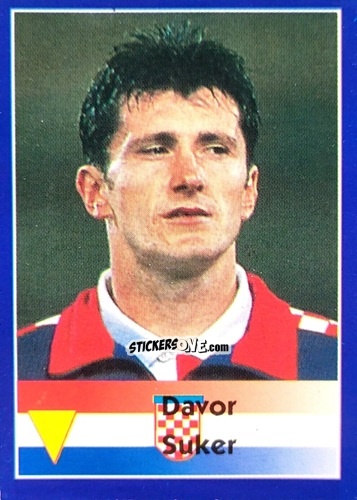 Figurina Davor Suker - Mundial Francia 1998 n. 517 - Navarrete