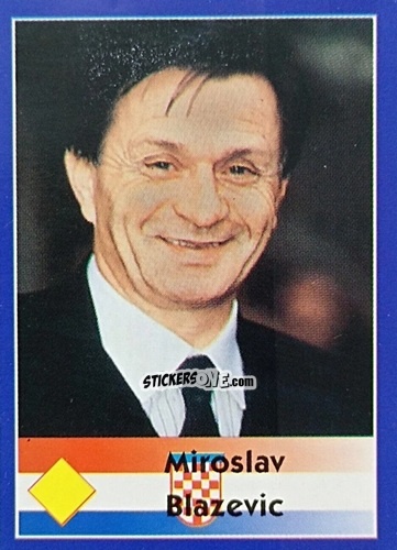 Sticker Miroslav Blazevic - Mundial Francia 1998 n. 519 - Navarrete