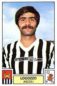 Sticker Logozzo - Calciatori 1975-1976 - Panini